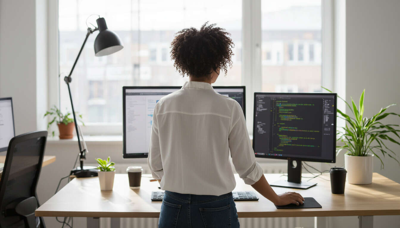 Standing desks offer key advantages for health and focus, helping professionals and students stay active during work. Research shows they can reduce fatigue and improve efficiency, making them a practical choice for daily routines.