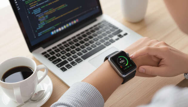 Wearables offer tools for monitoring daily activities, helping users optimize sleep and exercise to enhance focus and efficiency. Studies show these devices lead to better work performance and reduced stress for professionals and students.