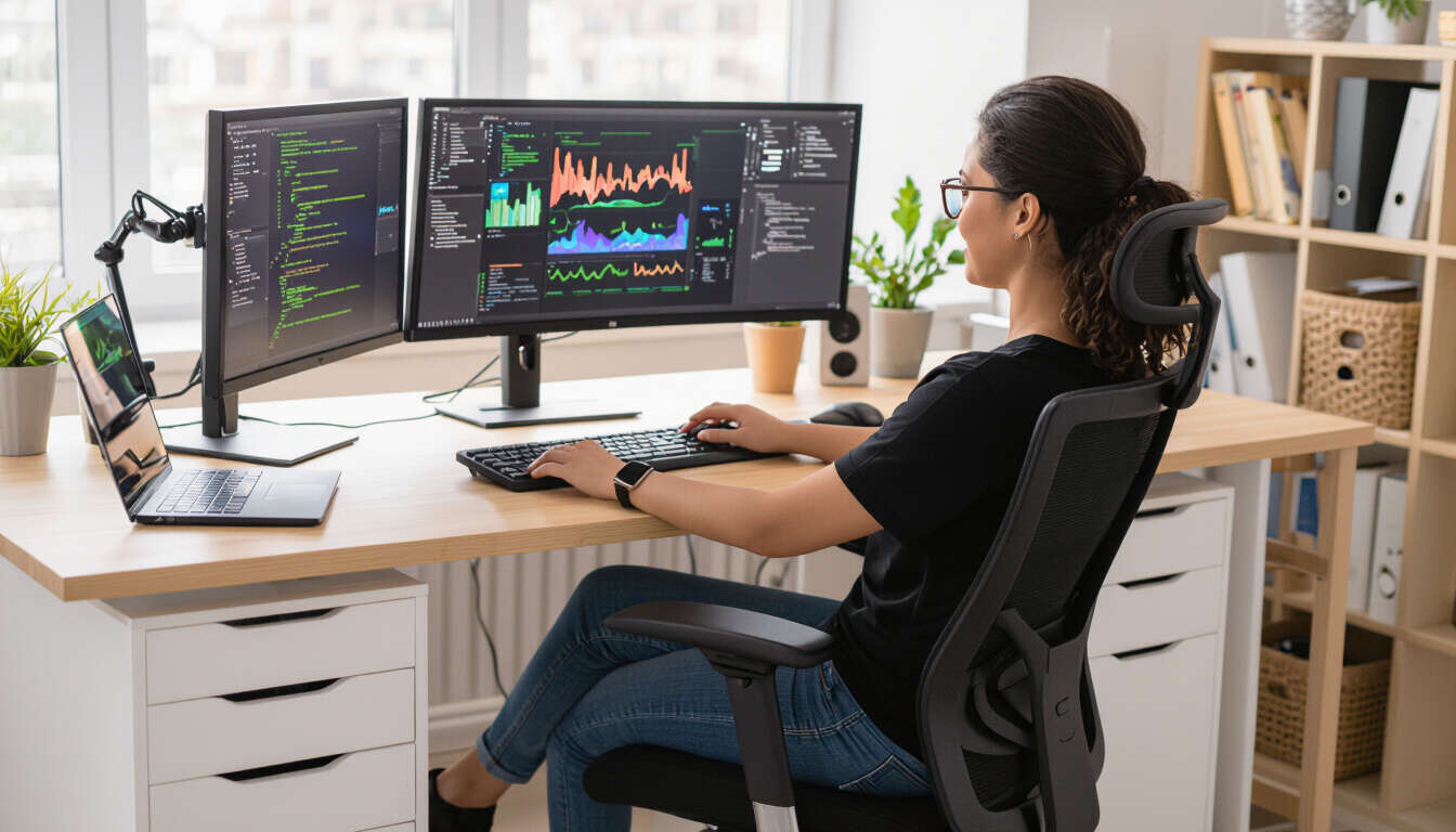 Discover how ergonomic setups can reduce physical strain and boost focus for professionals and students. Learn practical strategies backed by research to optimize your workspace for better efficiency and well-being, all in under 300 characters.